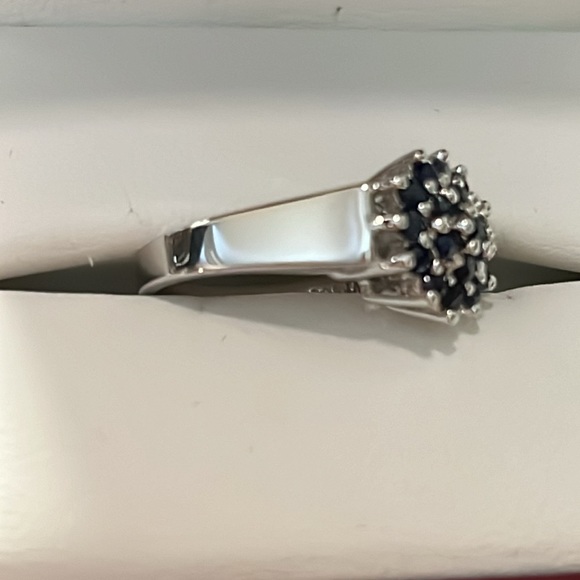 Natural Sapphire 925 ring - Picture 2 of 4